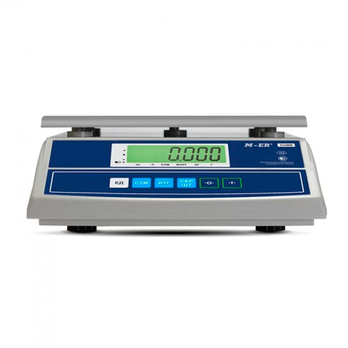 Фасовочные настольные весы M-ER 326 AF Cube LCD